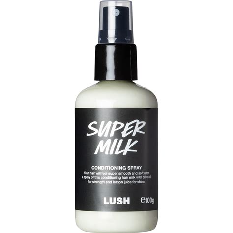 super milk lush hair spray.